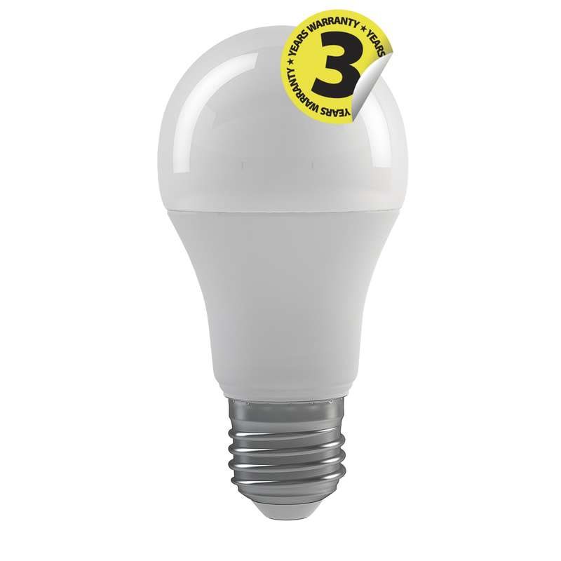 Emos LED žárovka Classic A60, 10,5W/75W E27, CW studená bílá, 1060 lm, Classic A+ 1525733101