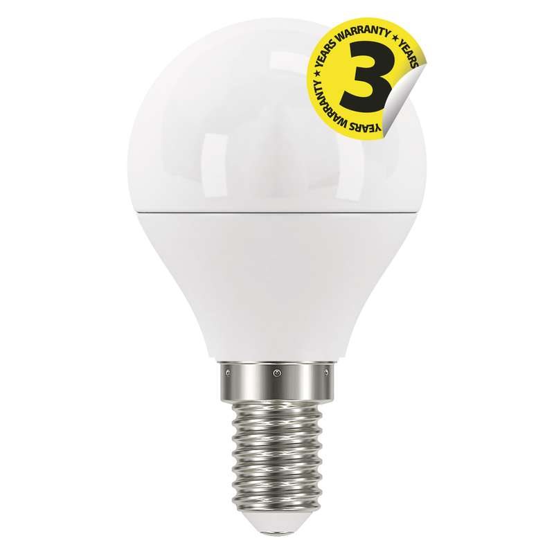 Emos LED žárovka MINI GLOBE, 6W/40W E14, WW teplá bílá, 470 lm, Classic A+ 1525731203