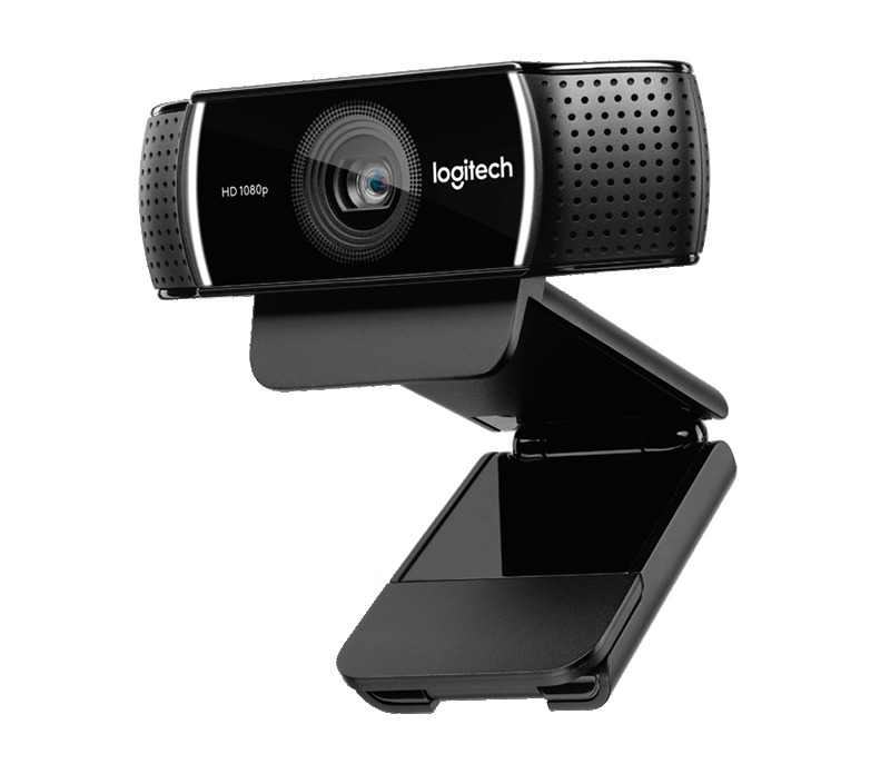 Logitech webkamera C922 Pro stream, 1920x1080/ H.264/ USB/ černá 960-001088