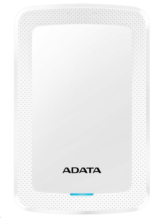 AData HV300 1TB, externí, 2,5'', USB3.1, bílý AHV300-1TU31-CWH