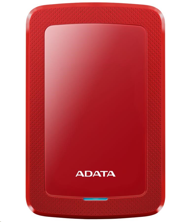 AData HV300 1TB, externí, 2,5'', USB3.1, červený AHV300-1TU31-CRD