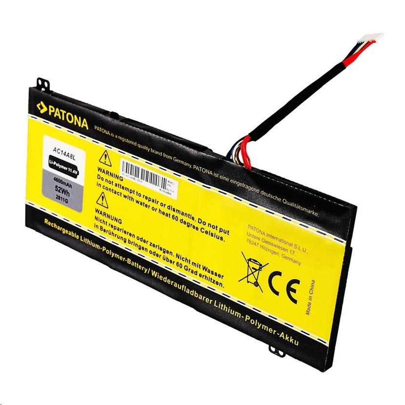 Patona baterie pro ntb ACER Aspire VN7 4600mAh Li-pol 11,4V AC14A8L PT2811