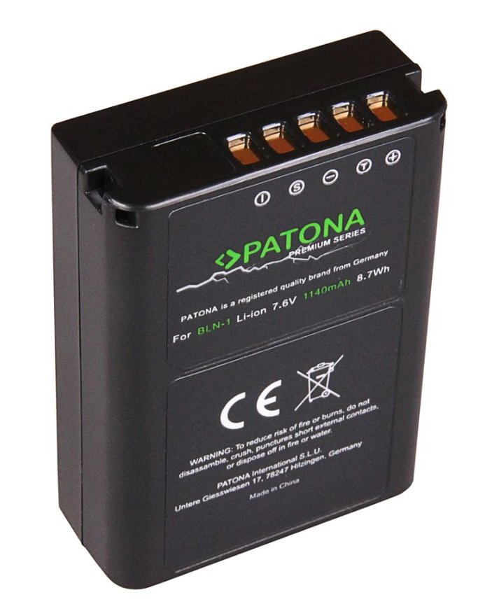 Patona baterie pro foto Olympus PS-BLN1 1140mAh Li-Ion PT1262