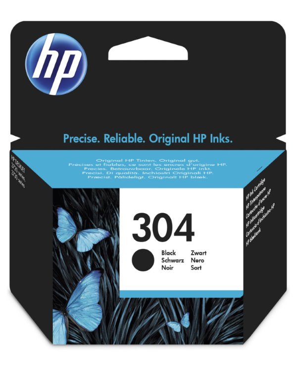 HP N9K06AE náplň č.304 černá cca 120 stran (pro DJ 2620, 2630]