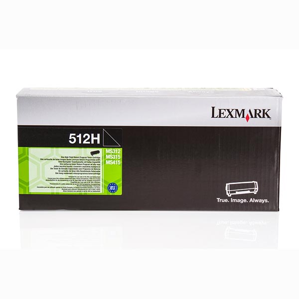 Toner Lexmark 512H černý return | 5000 str | MS312dn / MS415dn 51F2H00
