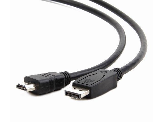 Kabel CABLEXPERT DisplayPort na HDMI, M/M, 5m CC-DP-HDMI-5M
