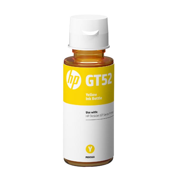 HP inkoustová lahvička GT52 žlutá M0H56AE originál