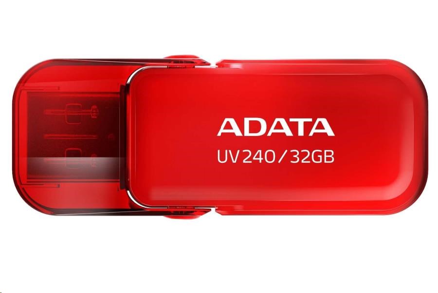 AData UV240 32GB, USB 2.0 Dash Drive, Red AUV240-32G-RRD