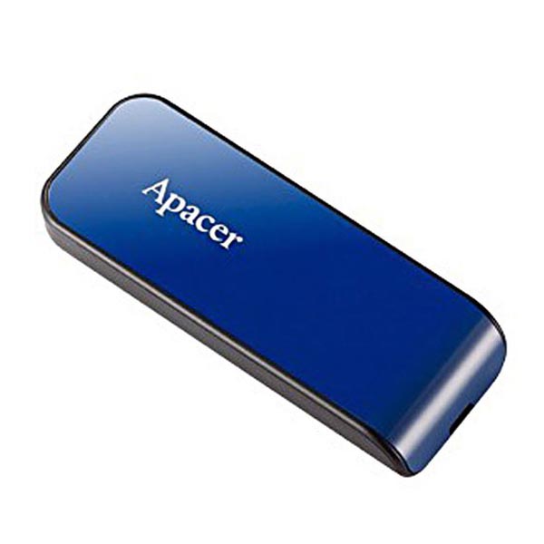 Apacer USB Flash disk AH334 32GB, USB2.0, modrá AP32GAH334U-1