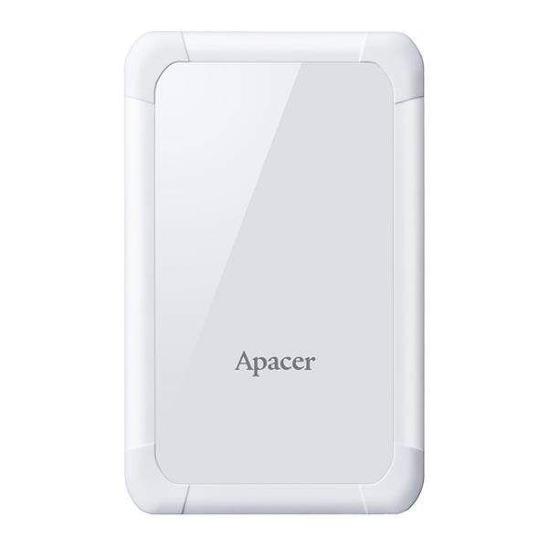 Apacer externí HDD AC532 2.5'' 1TB USB 3.1, nárazuvzdorný,bílý AP1TBAC532W-1