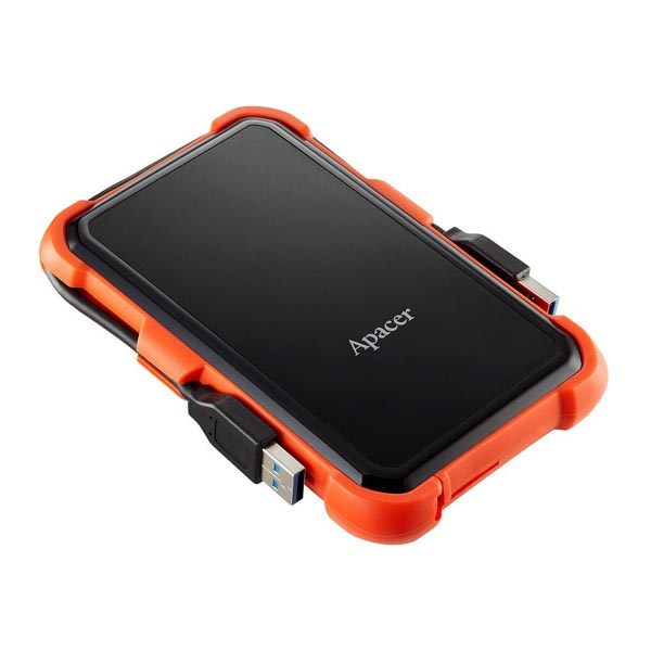 Apacer externí HDD AC630 2.5'' 1TB USB 3.1, AP1TBAC630T-1, oranžový