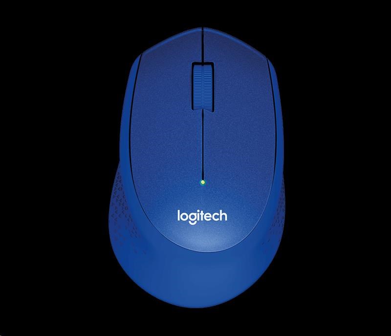Logitech Wireless Mouse M330 Silent Plus, blue 910-004910