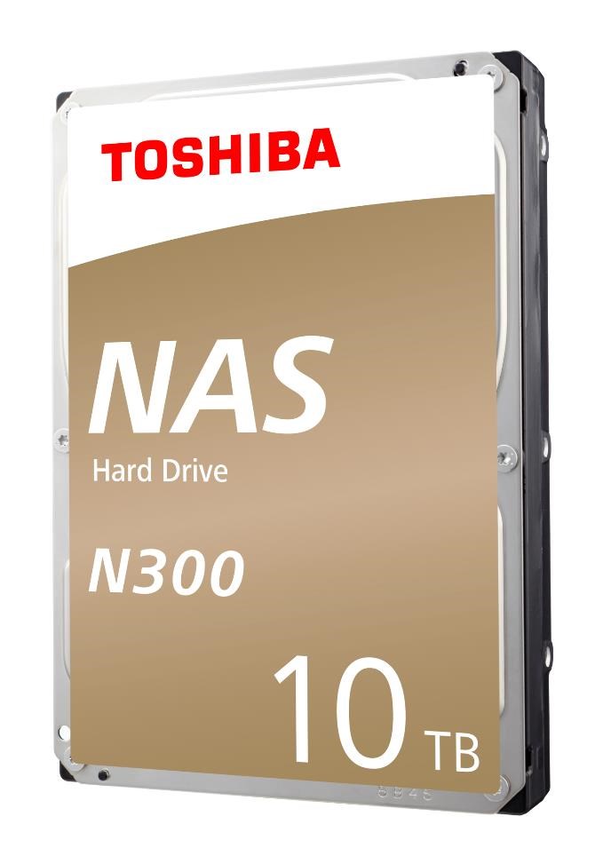 Toshiba NAS N300 HDD 3.5'', 10TB - SATA/600, 7200RPM, 128MB cache, BOX HDWG11AEZSTA