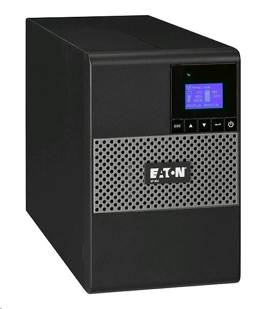 Eaton UPS 5P 850i, Line-interactive, Tower, 850VA/600W, výstup 6x IEC C13, USB, displej, sinus 5P850I