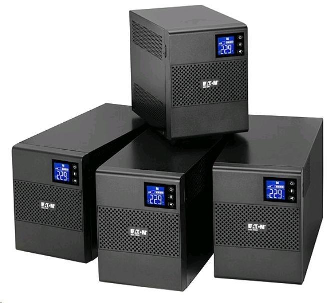 Eaton UPS 5SC 1500i, Line-interactive, Tower, 1500VA/1050W, výstup 8x IEC C13, USB, displej, sinus 5SC1500I