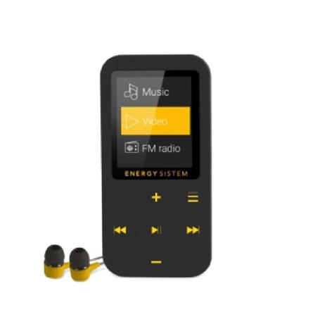 Energy Sistem ENERGY MP4 Touch Bluetooth AMBER (16GB, MicroSD, FM, sluchátka) 447220