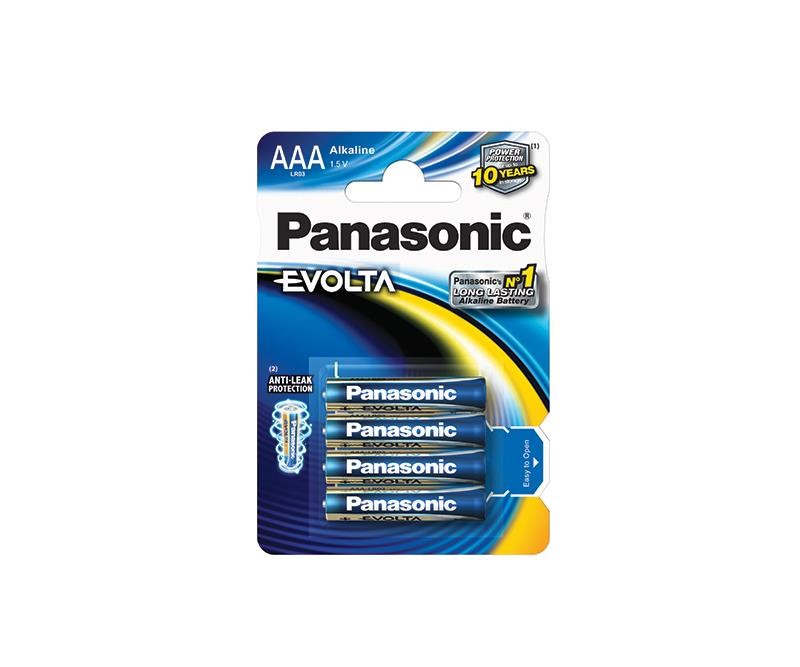 Panasonic Alkalické baterie EVOLTA Platinum AAA 1.5V balení - 4ks