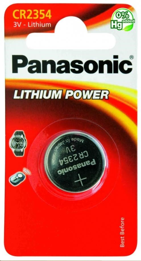 Panasonic Mincové knoflíkové baterie - lithiové CR-2354EL/1B 3V 1ks