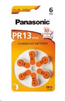 Panasonic Zinkovzduchové baterie PR-13(48)/6LB AAA 1,4V 6ks