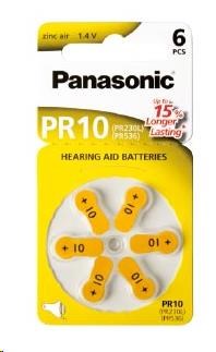 Panasonic Zinkovzduchové baterie PR-230(10)/6LB AAA 1,4V 6ks