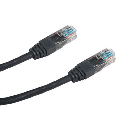 DATACOM Patch kabel UTP CAT6 1m černý 15911