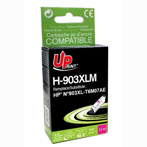 UPrint T6M07AE, T6M07AE, HP 903XL, magenta, 900str., 12ml, H-903XLM, high capacit