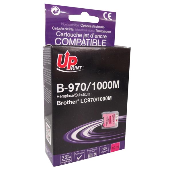 UPrint kompatibilní ink s LC-1000M, magenta, 10ml, B-970M, pro Brother DCP-330C, 540CN, 130C, MFC-24