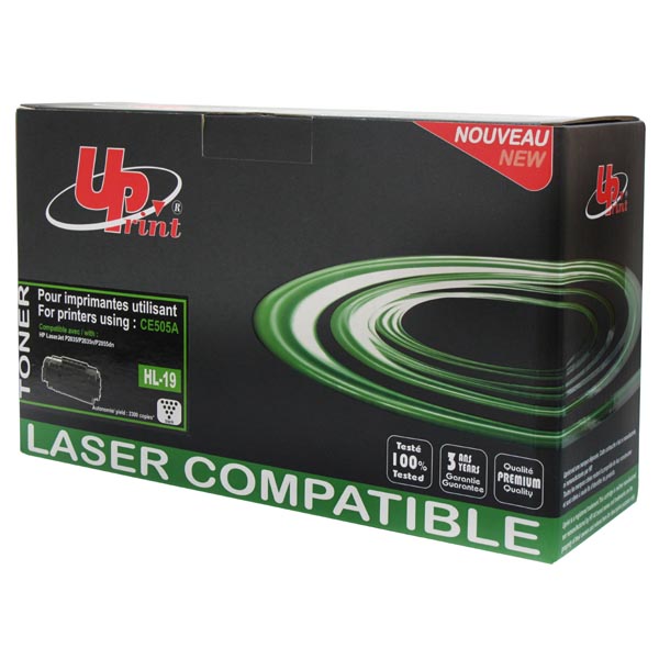 UPrint kompatibilní toner s CE505A, black, 2300str., H.05AE, HL-19E, pro HP LaserJet P2035,2055