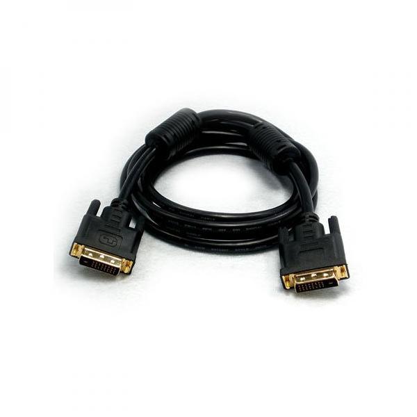 Logo Kabel DVI 24+1 M-DVI 24+1 M, Dual link, 20m, zlacené konektory, stíněný, černá