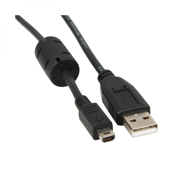 Logo Kabel USB 2.0, USB A M-14 pin M, 1.8m, černý, blistr, FUJI 31177