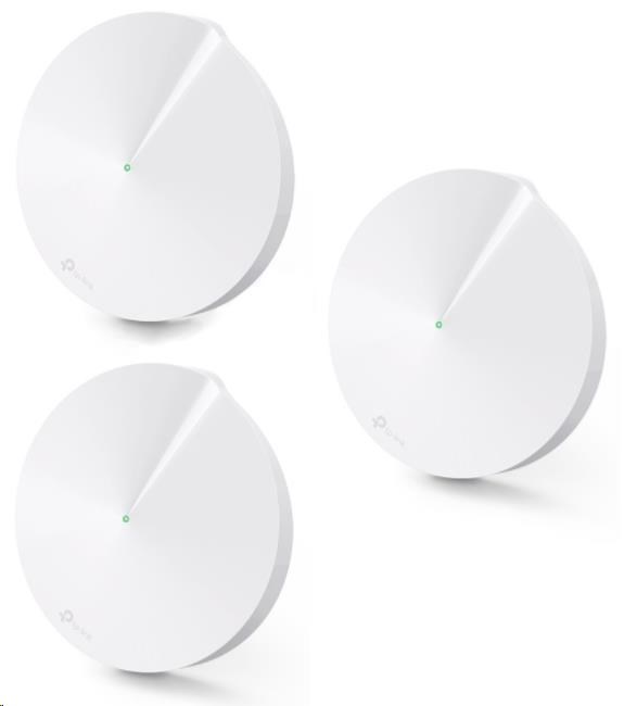 TP-Link Deco M5, AC1300 whole home Mesh WiFi system, 3-pack, MU-MIMO, Antivirus