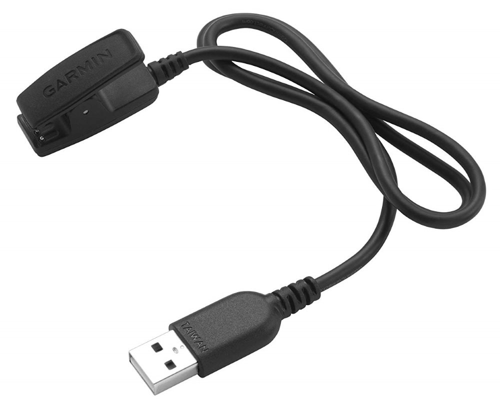 Garmin kabel napájecí USB s klipem pro Forerunner 3x/23x/6xx/735, Approach S20/G10 a vívomove Optic 010-11029-19