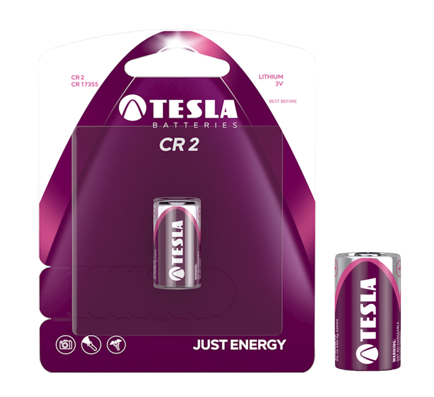 Tesla baterie CR2, 1ks, CR17355 1099137133