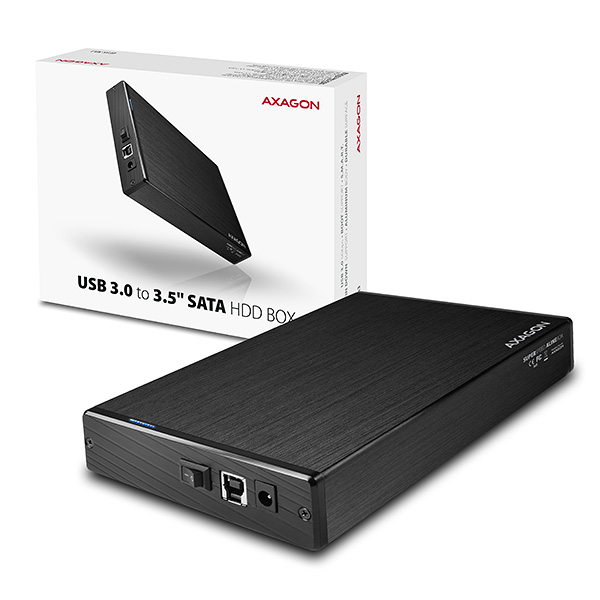 AXAGON EE35-XA3, USB3.0 - SATA, 3.5" externí ALINE box