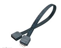 Akasa LED StripLight Extension cable RGB (4pin male to 4pin female connectors) AK-CBLD01-50BK