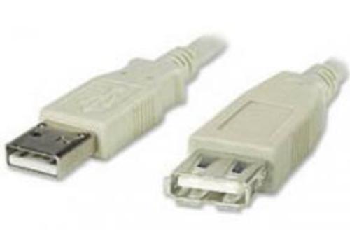 Premiumcord USB 2.0 kabel prodlužovací, A-A, 0,5m KUPAA05