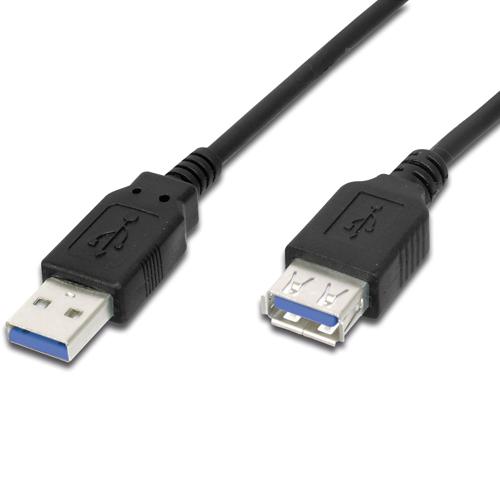 Premiumcord Prolužovací kabel USB 3.0 A-A, M/F, 5m KU3PAA5BK