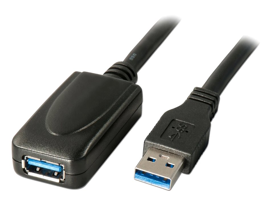 Premiumcord USB 3.0 repeater a prodlužovací kabel A/M-A/F 5m KU3REP5
