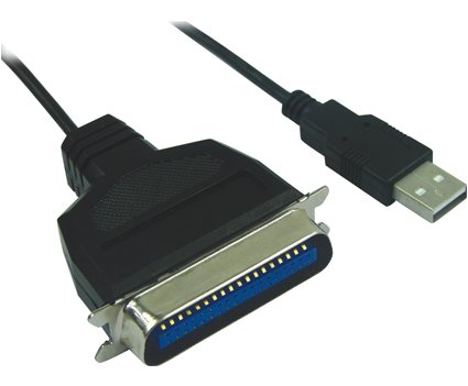 Premiumcord USB printer kabel USB na paralelní port LPT (CEN36M) KUPRINT