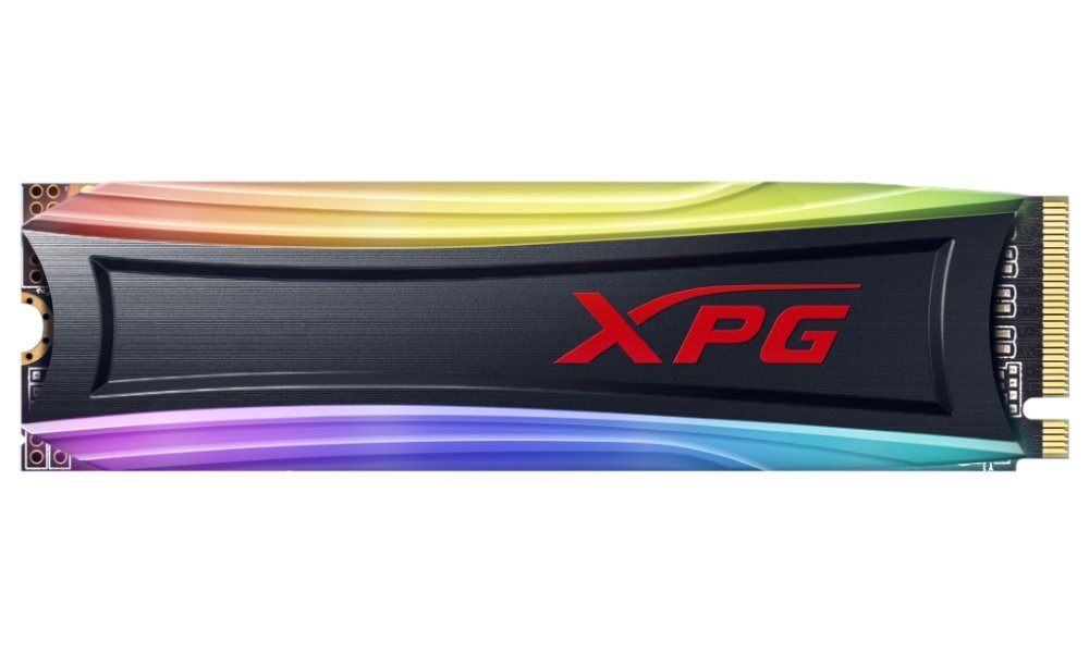 AData XPG SPECTRIX S40G 512GB SSD, Interní, RGB, PCIe Gen3x4 M.2 2280, 3D NAND AS40G-512GT-C