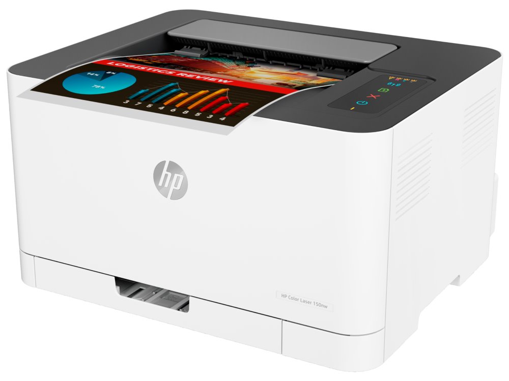 HP Color Laser 150nw, A4,18ppm,600x600dpi,USB,LAN,WIFI 4ZB95A
