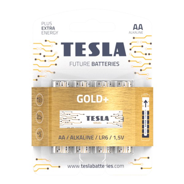 Tesla - baterie AA GOLD+, 4 ks, LR06 1099137206
