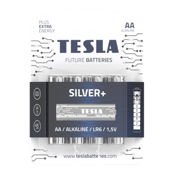 Tesla - baterie AA SILVER+, 4 ks, LR06 1099137214