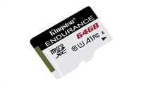Kingston 64GB microSDXC Endurance, CL10 A1 95R/45W bez adapteru SDCE/64GB