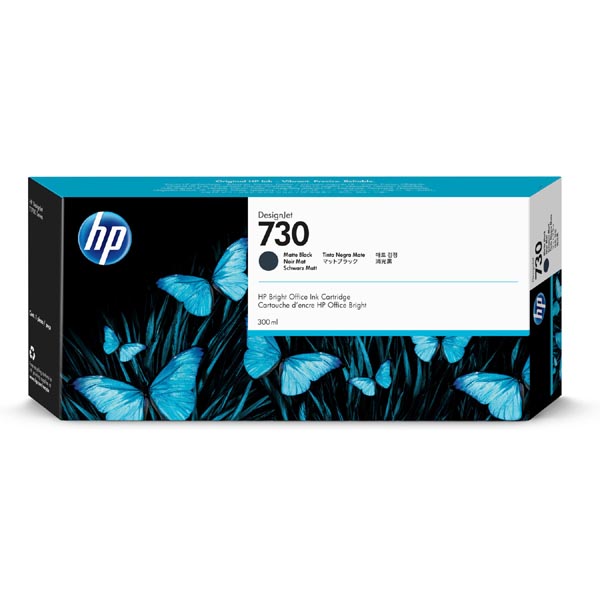 HP 730 300-ml Matte Black Ink Crtg P2V71A