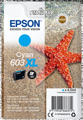 Epson siglepack, Cyan 603XL C13T03A24010