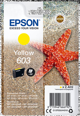 Epson singlepack, Yellow 603 C13T03U44010