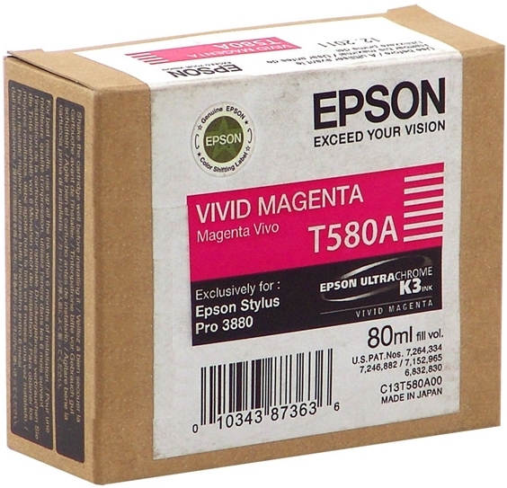 Epson T580A00 Vivid Magenta (80 ml) C13T580A00