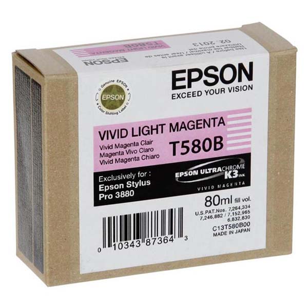 Epson T580B00 Vivid Light Magenta (80 ml) C13T580B00