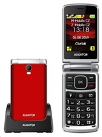 Aligator V710 Senior, červeno-stříbrný+st.nab. AV710RS